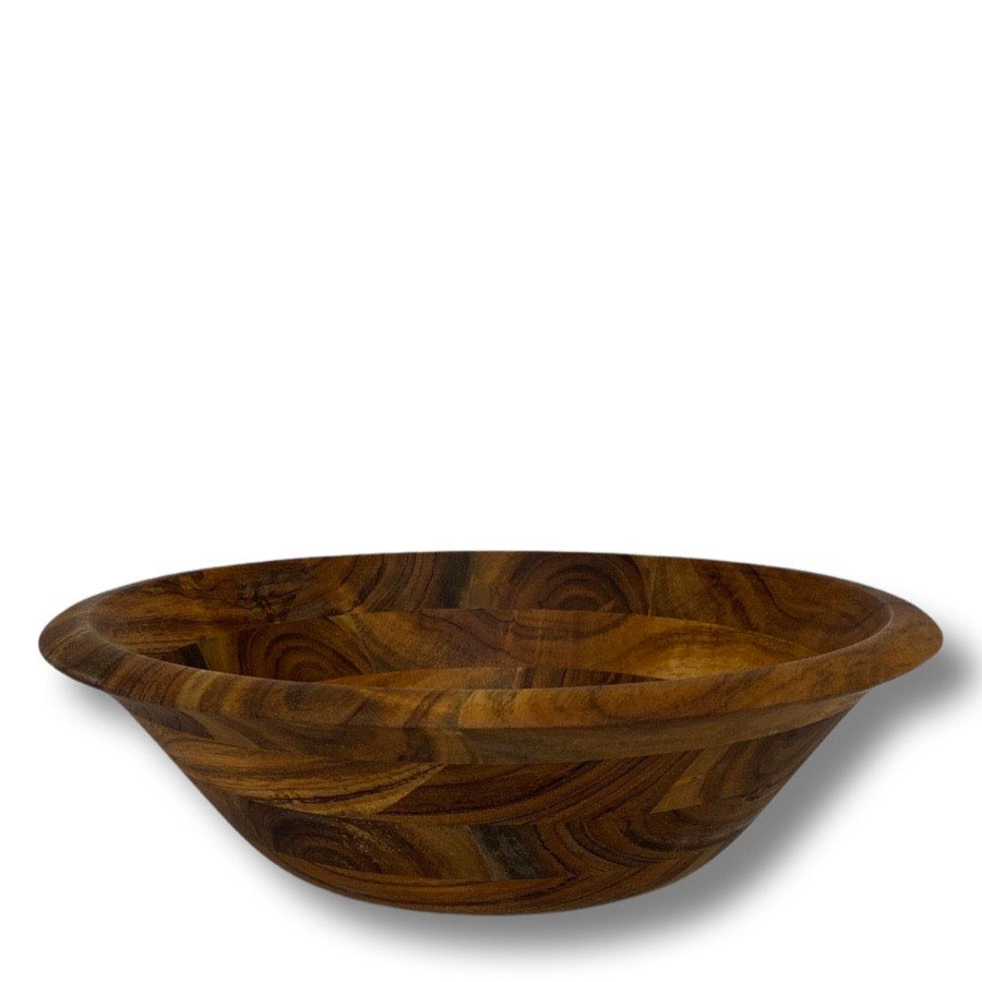WOODY SERVING BOWL LARGE