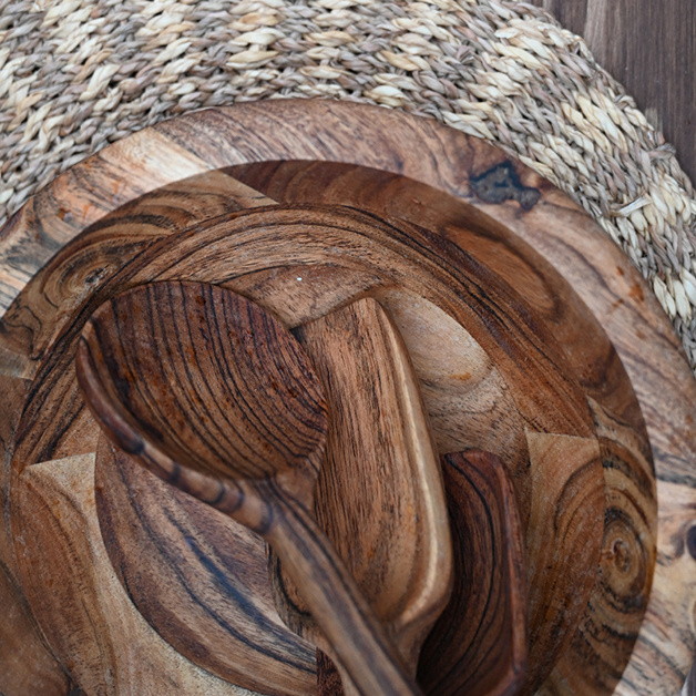 WOODY SERVING BOWL SMALL