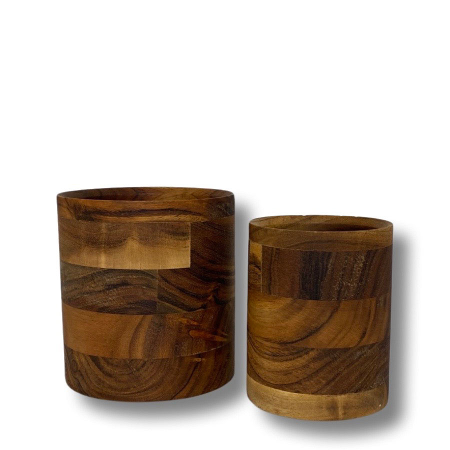 WOODY JAR - SET