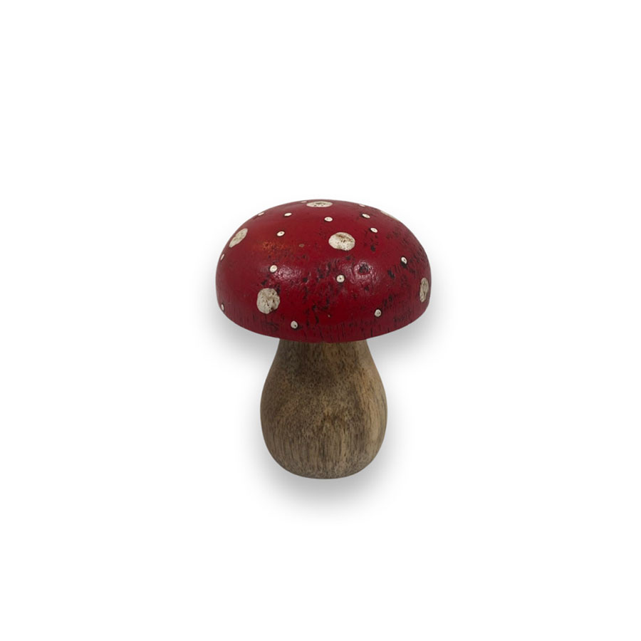 DECORATION MUSCARIA RED SMALL