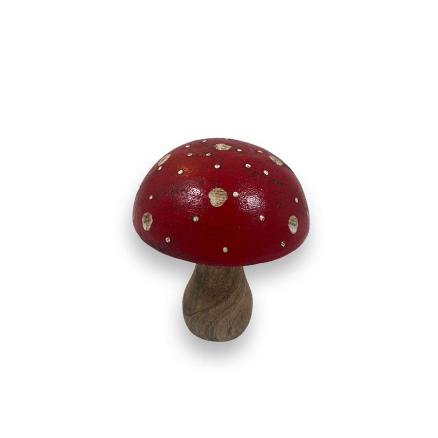 DECORATION MUSCARIA RED LARGE