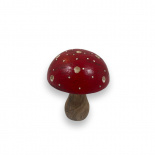 DECORATION MUSCARIA RED LARGE