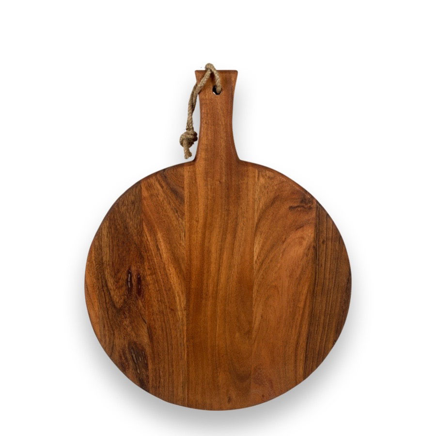 WOODY CHOPPING BOARD ROUND MEDIUM
