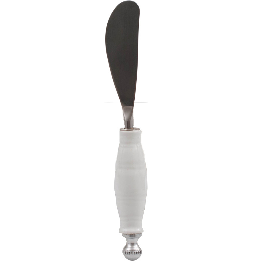 BUTTER SPREADER BREDA WHITE