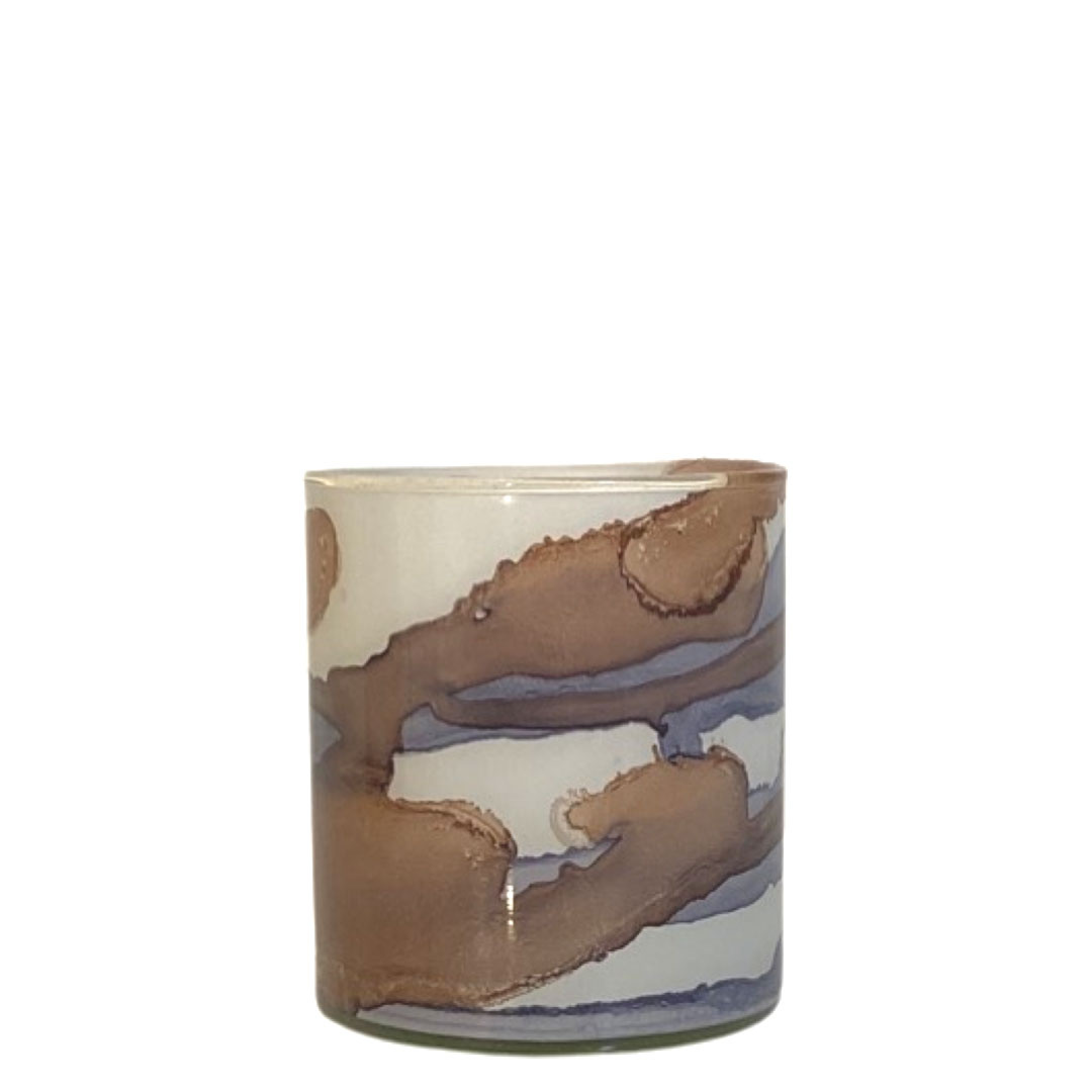 CANDLE HOLDER FAUCI STRAIGHT RED SMALL