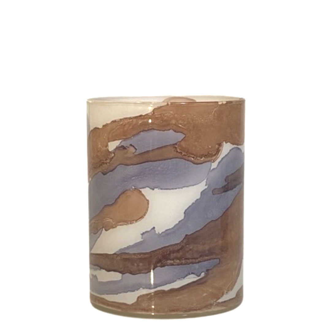 CANDLE HOLDER FAUCI STRAIGHT RED LARGE