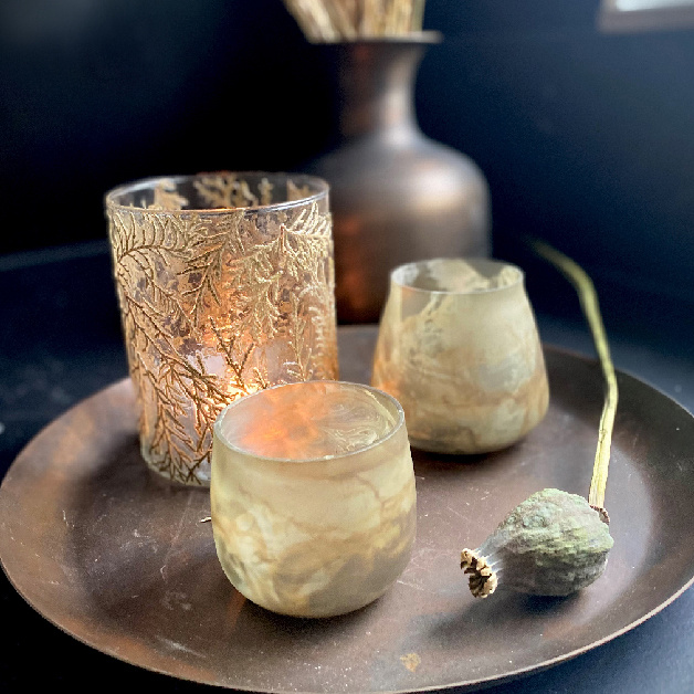 CANDLE HOLDER SILVA LARGE