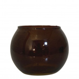 CANDLE HOLDER CLASSIC AMBER LARGE