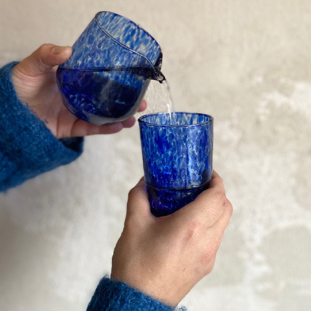 CARAFFE SWEET BLUE LOW