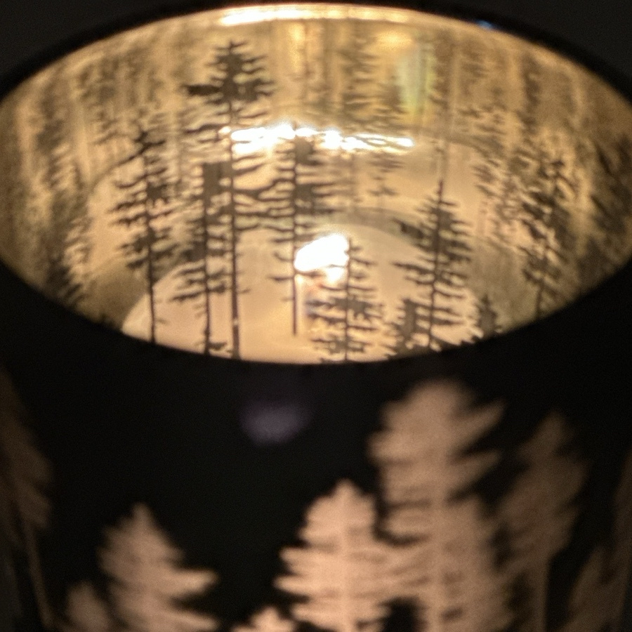 CANDLE HOLDER WOODS M