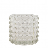 CANDLE HOLDER PIANA SMALL CLEAR
