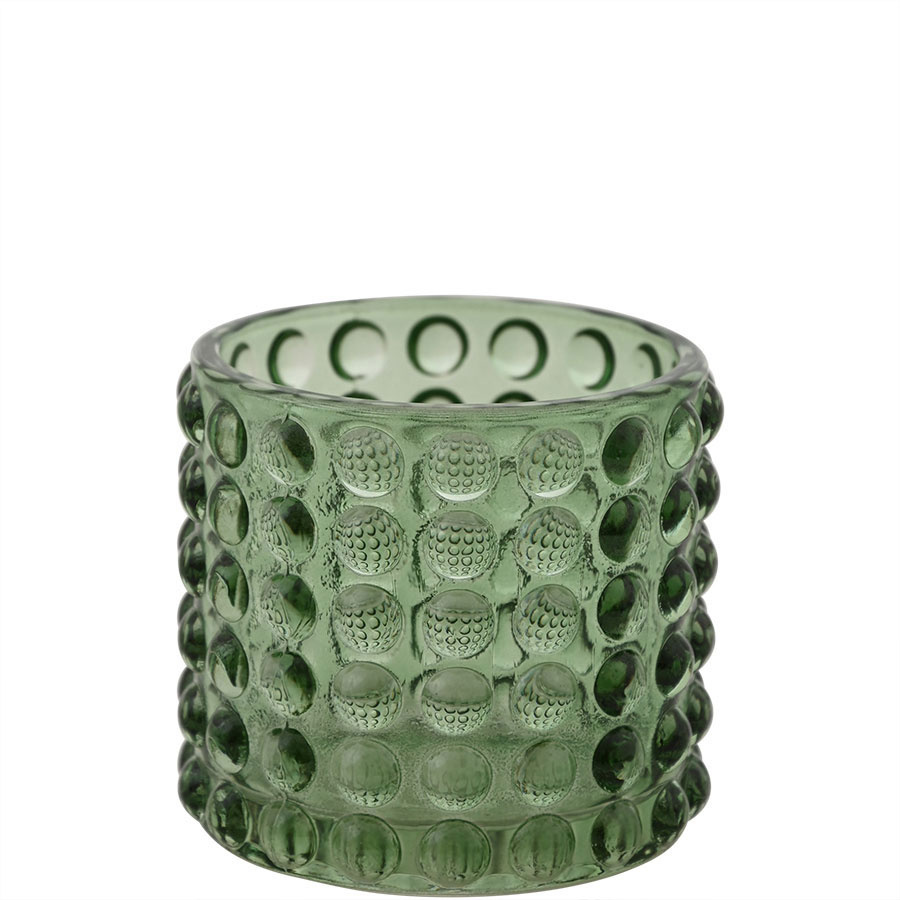 CANLDE HOLDER PIANA SMALL MOSS GREEN