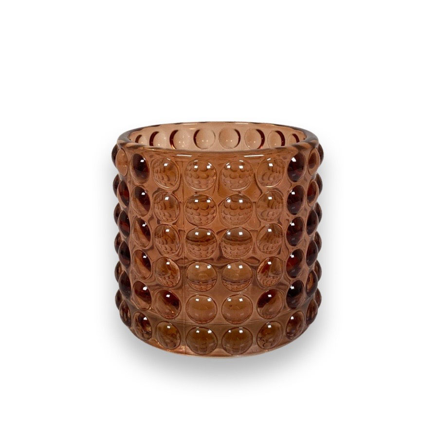 CANDLE HOLDER PIANA RUST LARGE