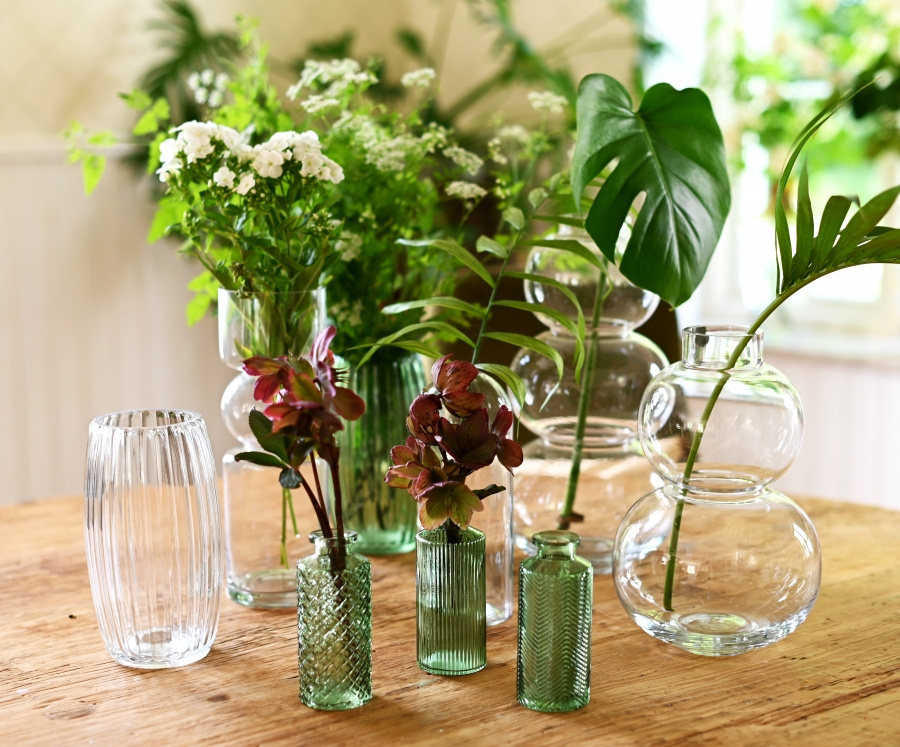 VASE AMADEO 3ASS GREEN