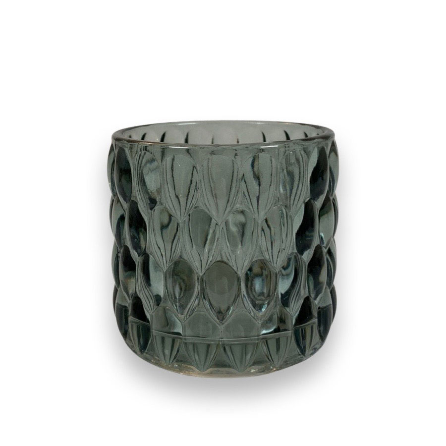 CANDLE HOLDER PAVIA PETROL LARGE