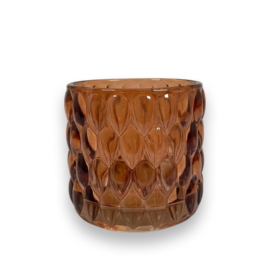 CANDLE HOLDER PAVIA RUST LARGE