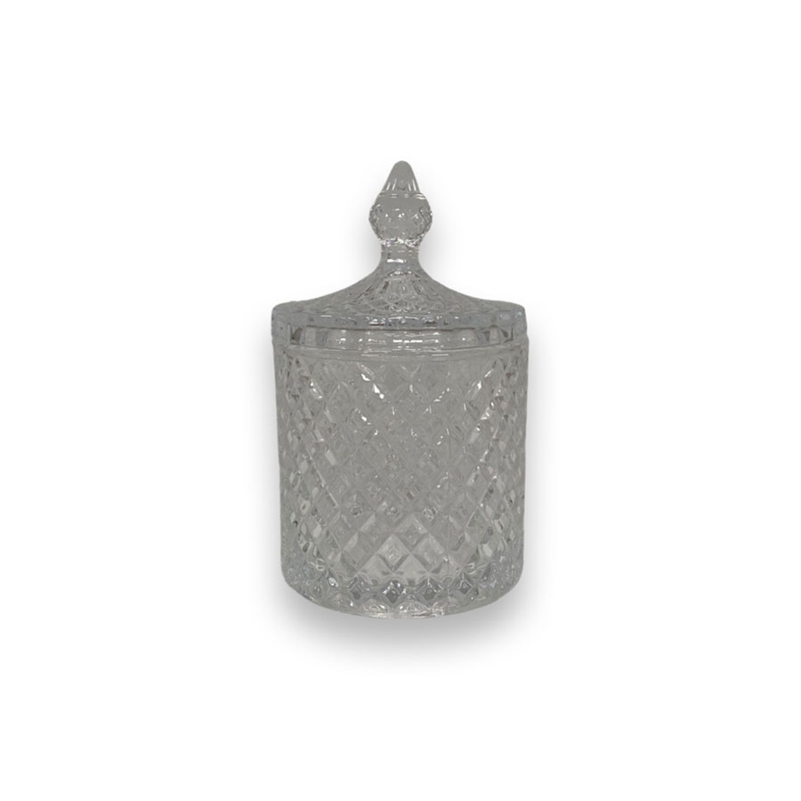 JAR CRYSTAL FLAT SMALL