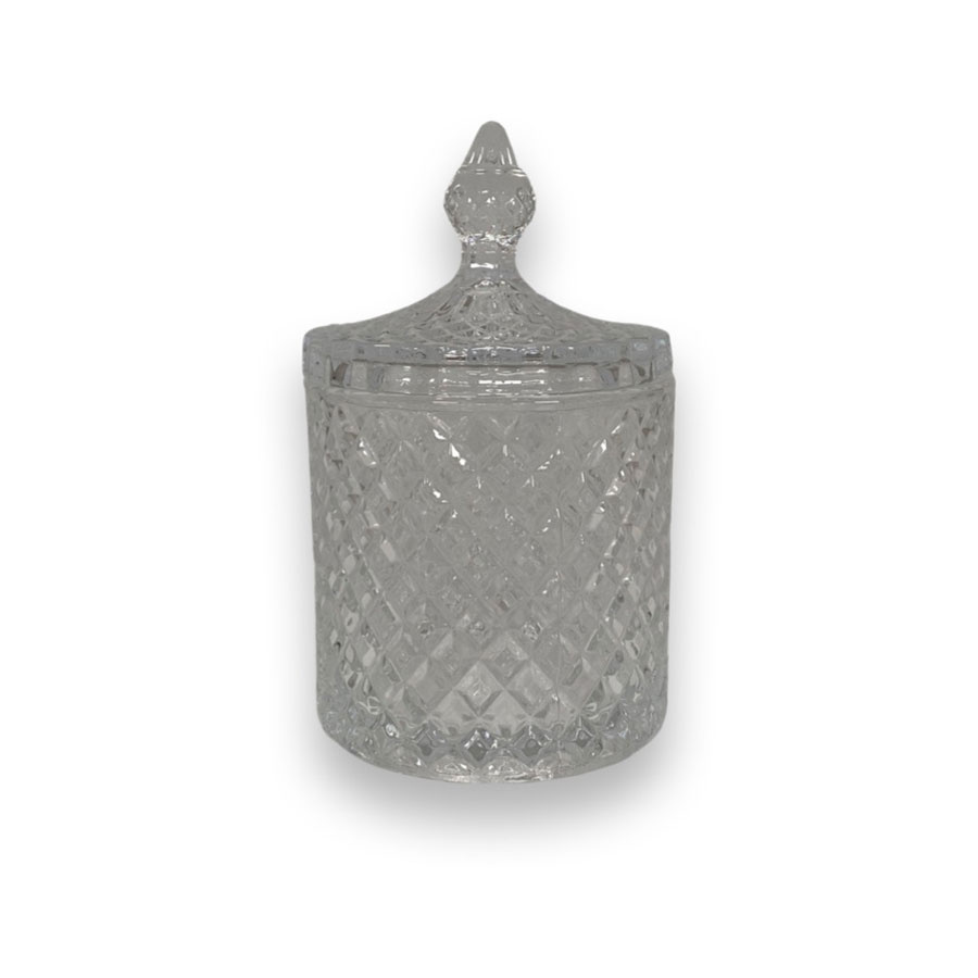 JAR CRYSTAL FLAT LARGE