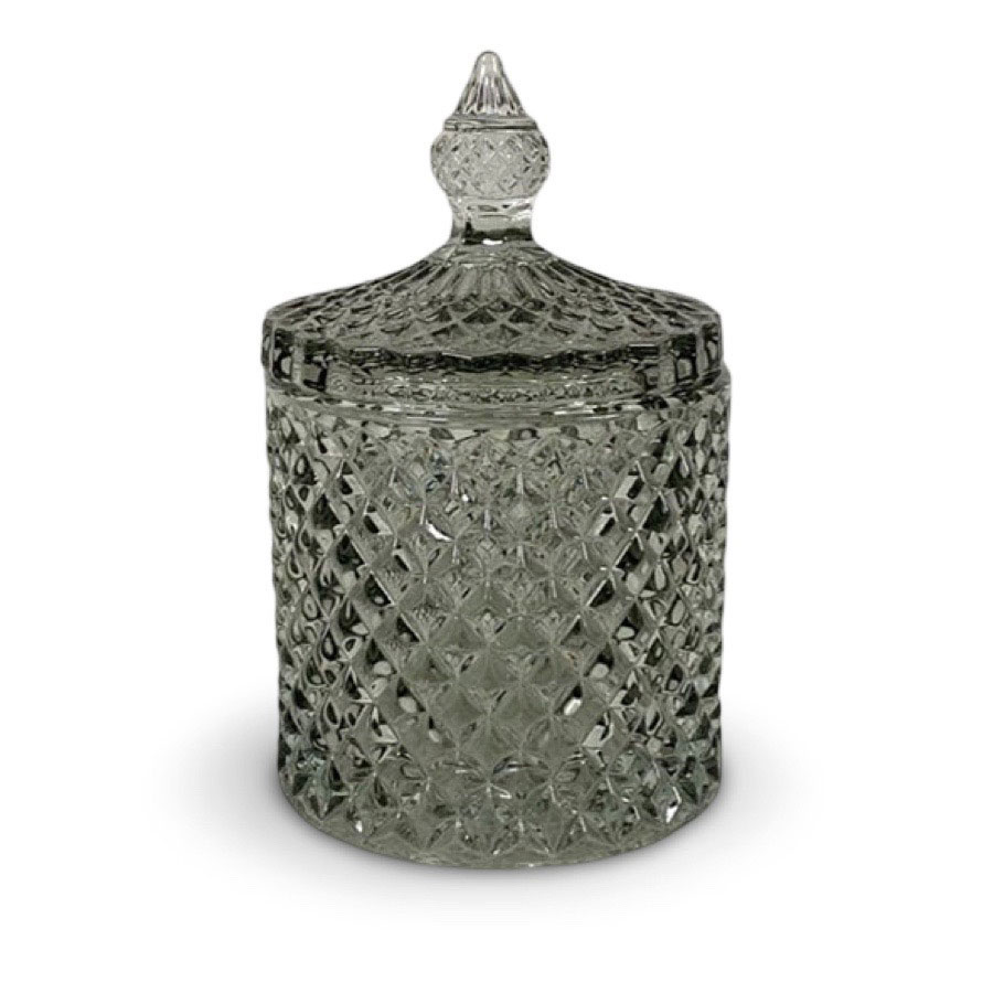 JAR CRYSTAL FLAT PETROL LARGE