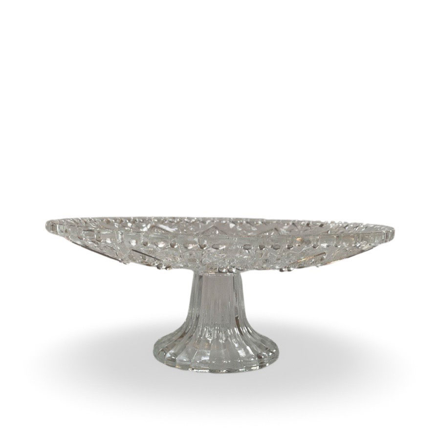 CAKE PLATE TUIJA CLEAR MEDIUM