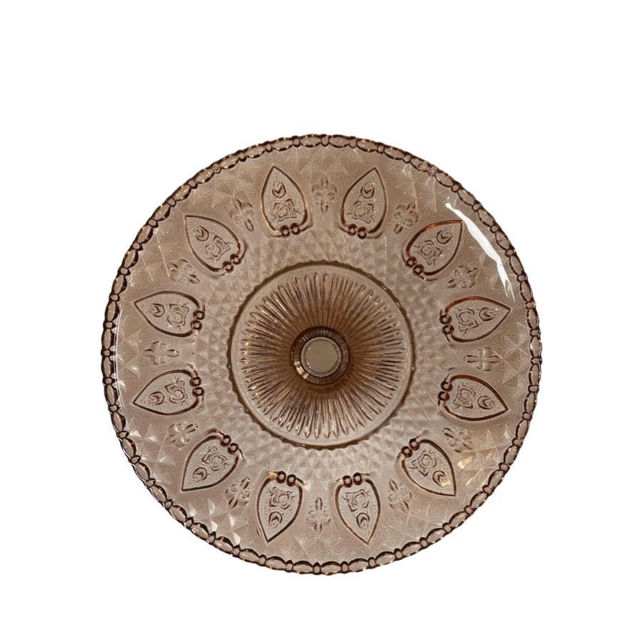 CAKE PLATE TUIJA RUST MEDIUM