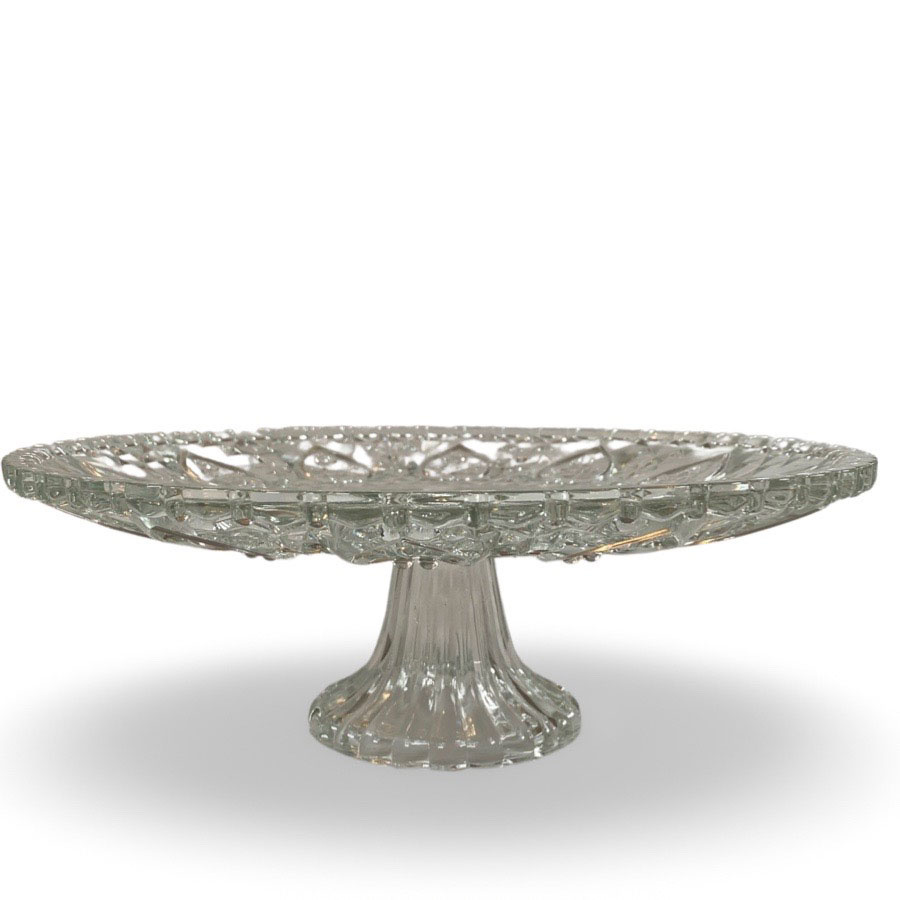 CAKE PLATE TUIJA CLEAR LARGE
