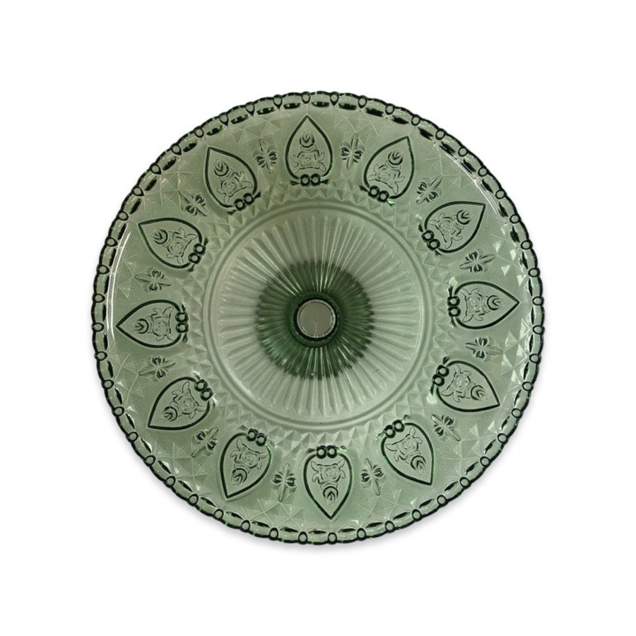 CAKE PLATE TUIJA GREEN LARGE