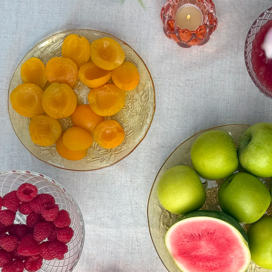 PLATE BRANCHES YELLOW M