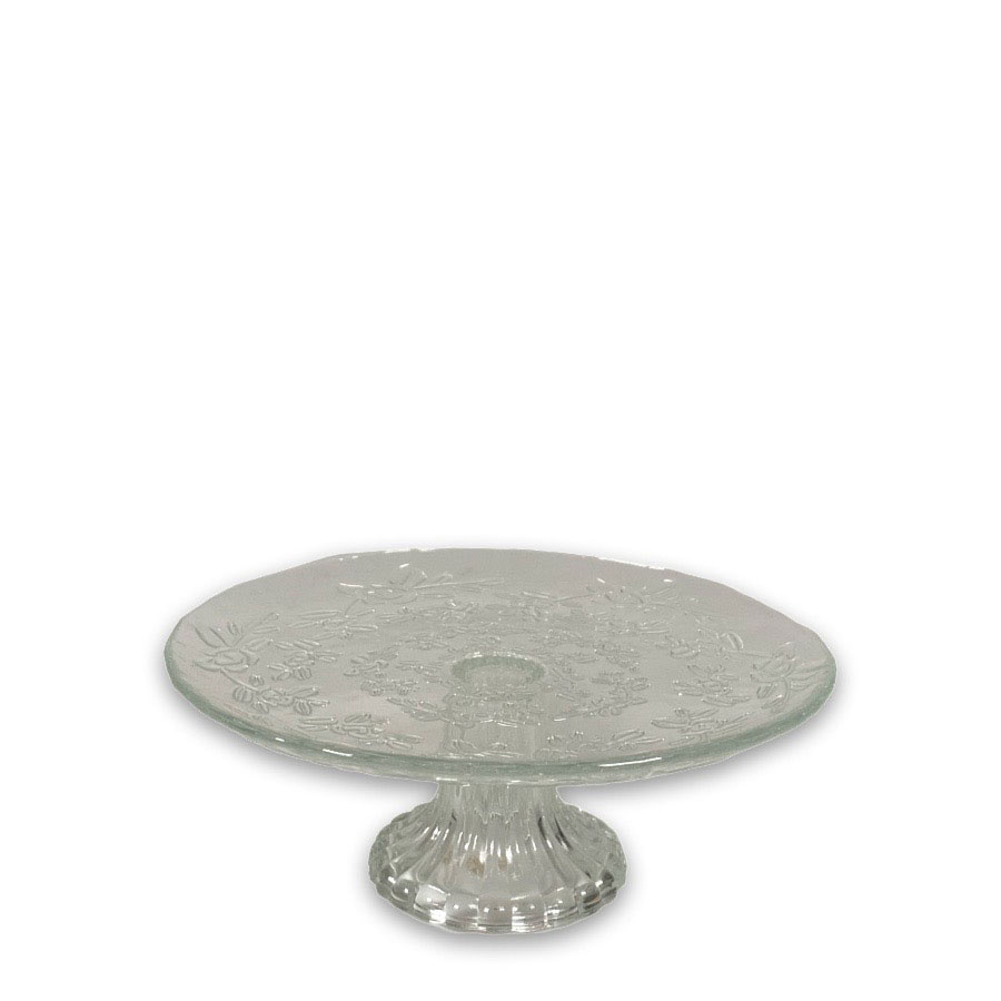 CAKE PLATE BRANCHES CLEAR S