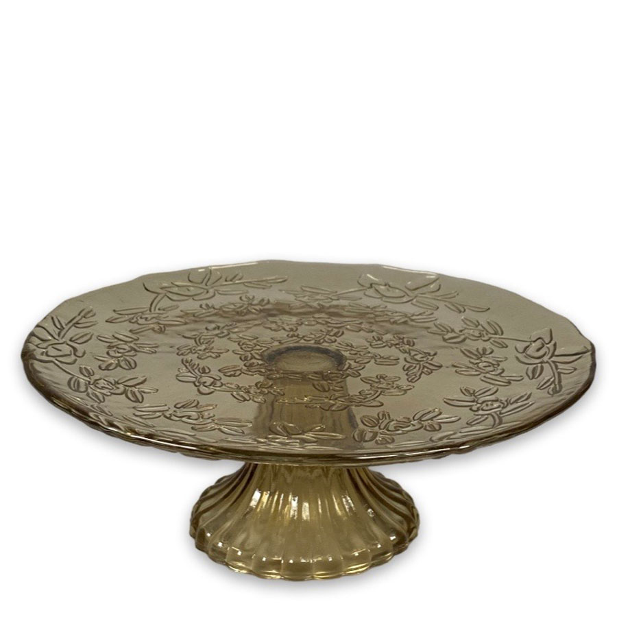 CAKE PLATE BRANCHES SAND L