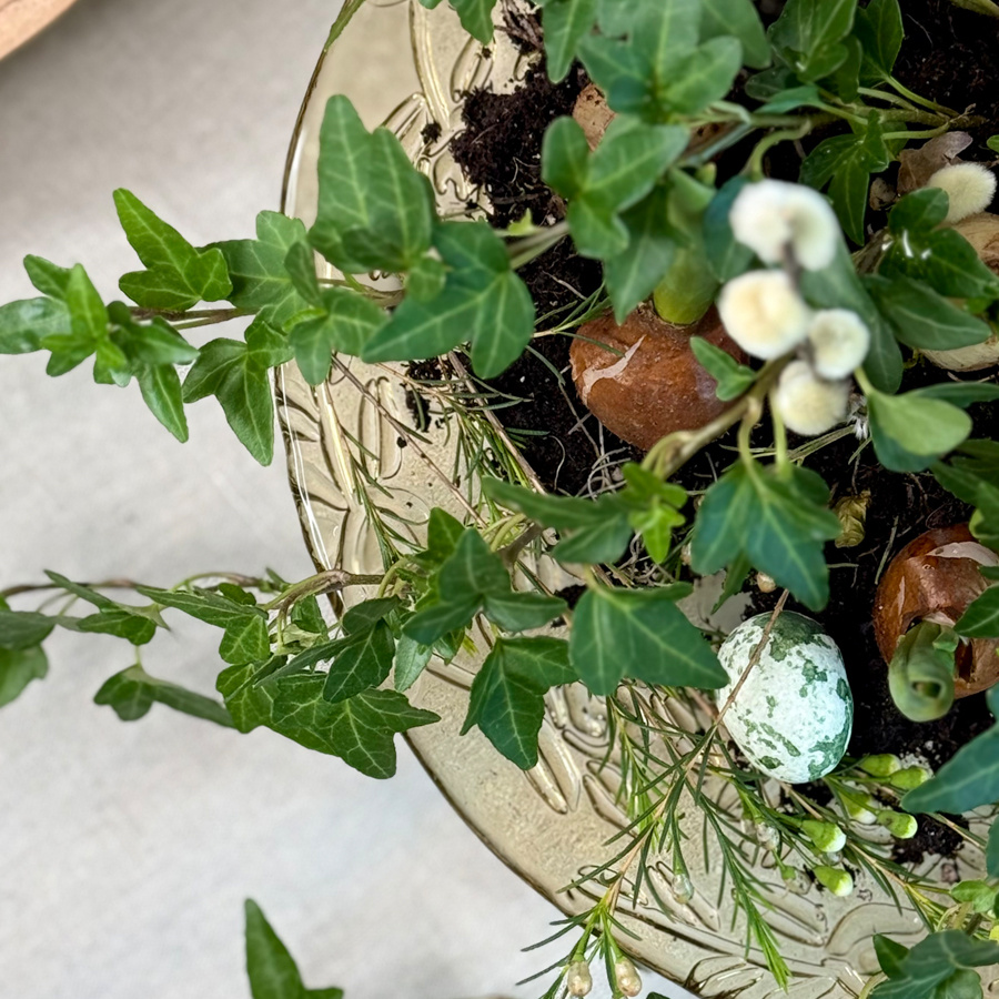 CAKE PLATE BRANCHES SAND L