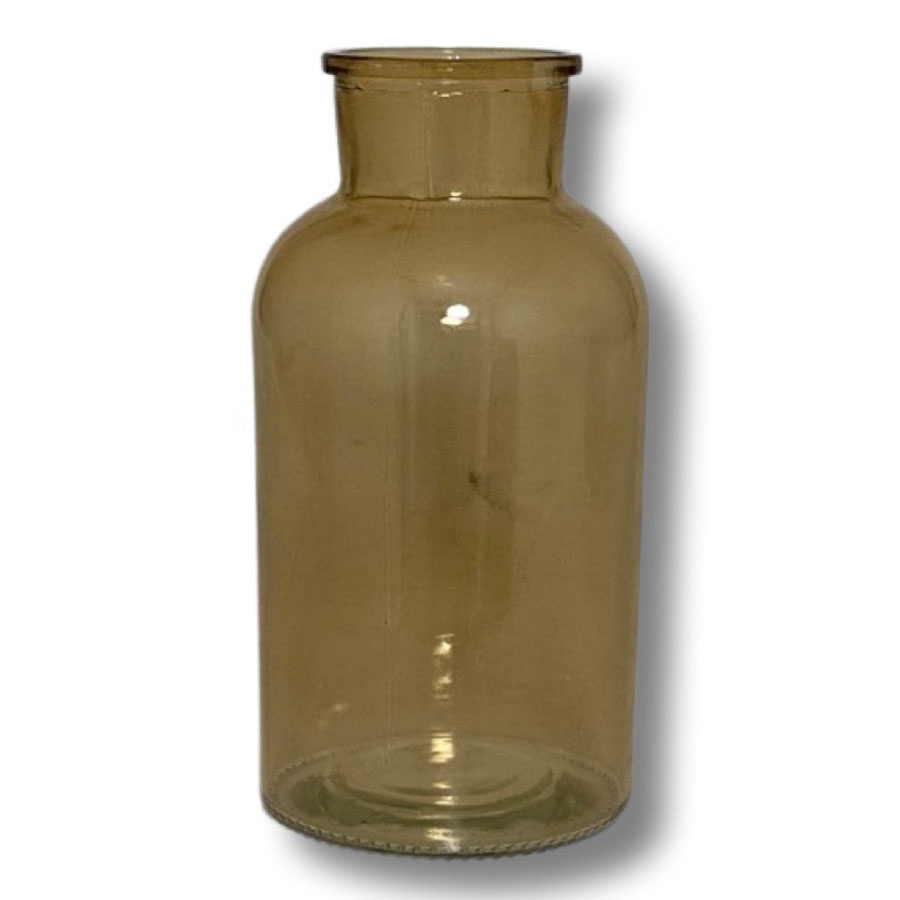 BOTTLE CUR LARGE AMBER