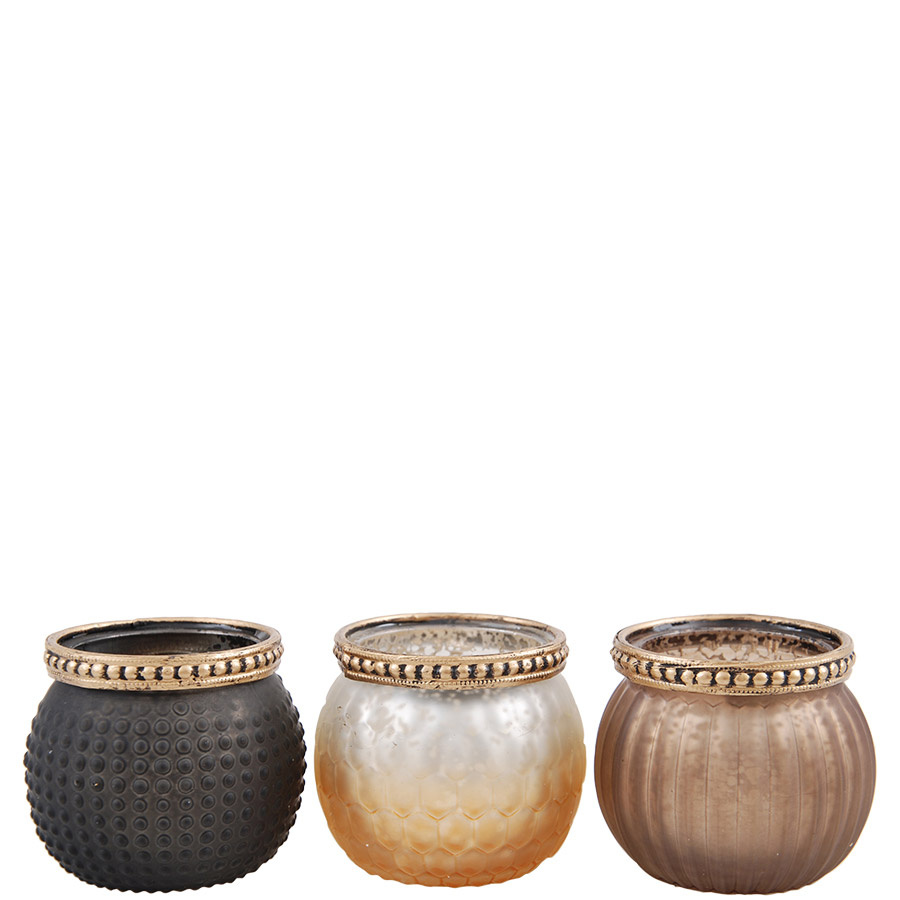 CANDLE HOLDERS GOULT 3ASS