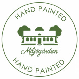 HANDPAINTED GLASS BLOOMY WHITE HANDPAINTED GLASS BLOOMY WHITE