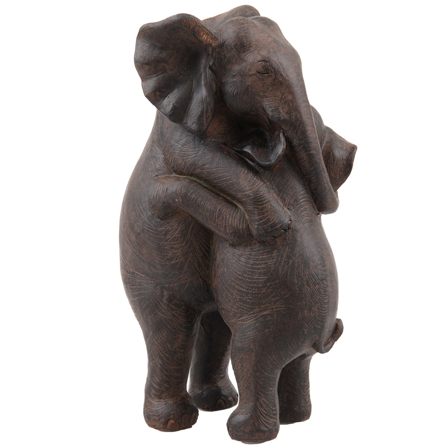 HUGGING ELEPHANTS DECORATION