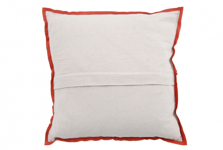 CUSHION COVER PARIS SUEDE 45X45CM RED