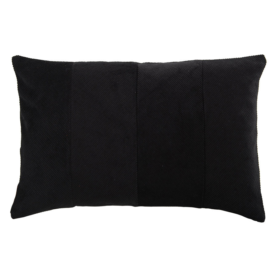CUSHION COVER MANCHESTER 40X60CM BLACK