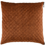 CUSHION COVER ALEGRA QUILTED 45X45CM BRONZE