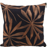CUSHION COVER GOLDEN LEAVES 45X45CM
