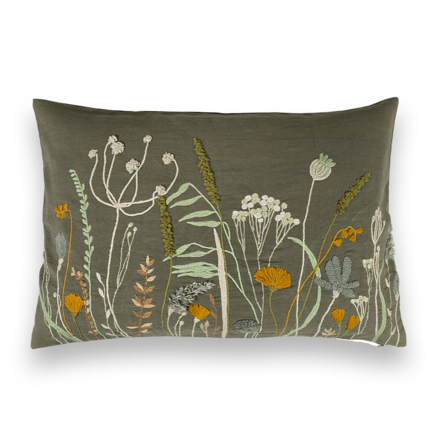 CUSHION COVER MEDUSA GREEN