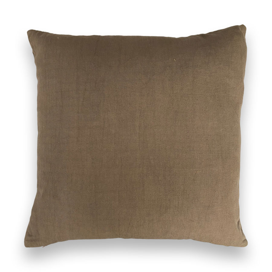 CUSHION COVER ADDY LIGHT BROWN