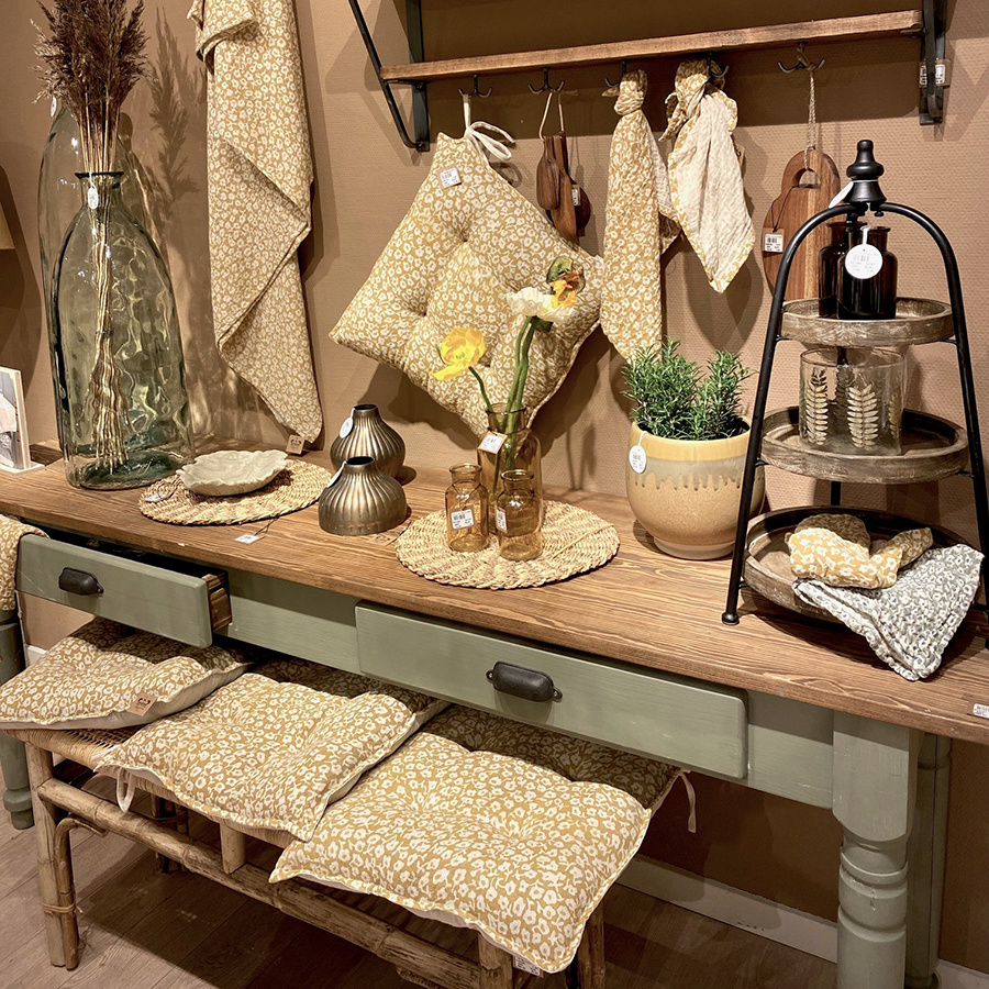 NAPKIN MARGRET YELLOW