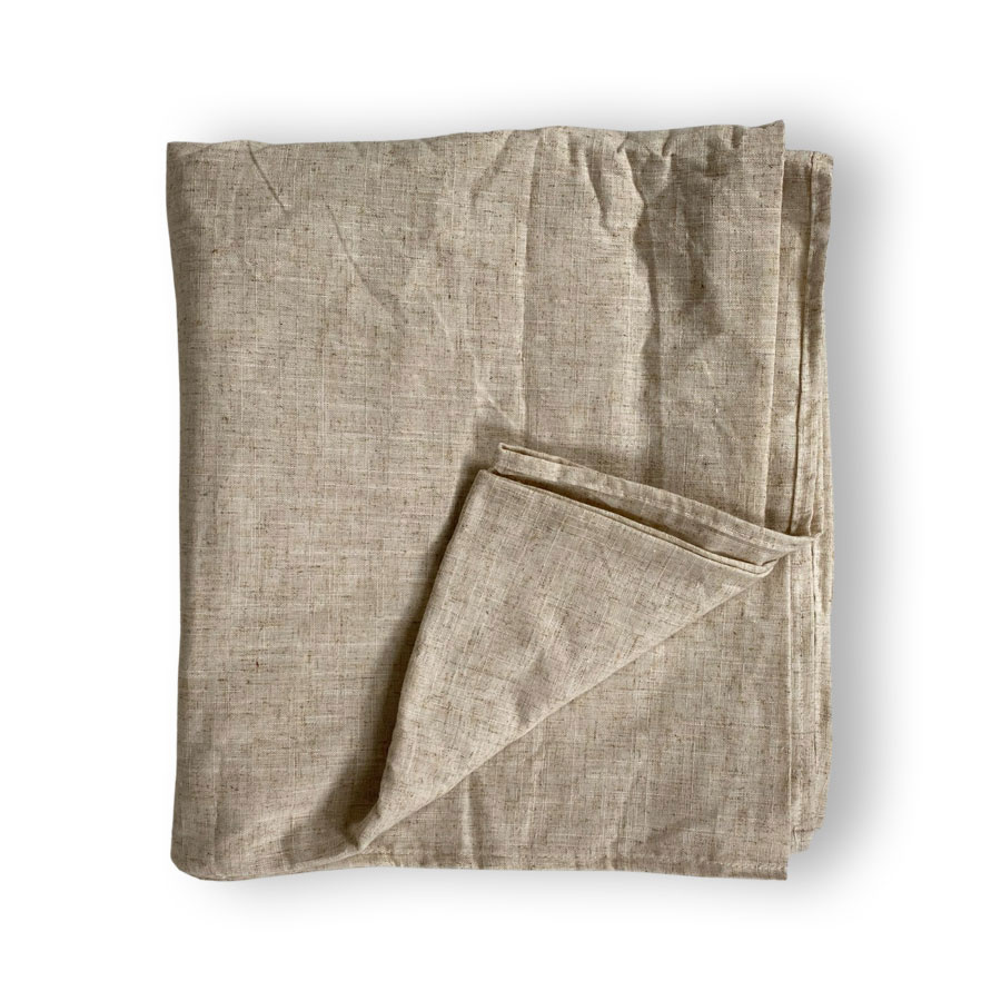TABLE CLOTH NATURAL 140X260