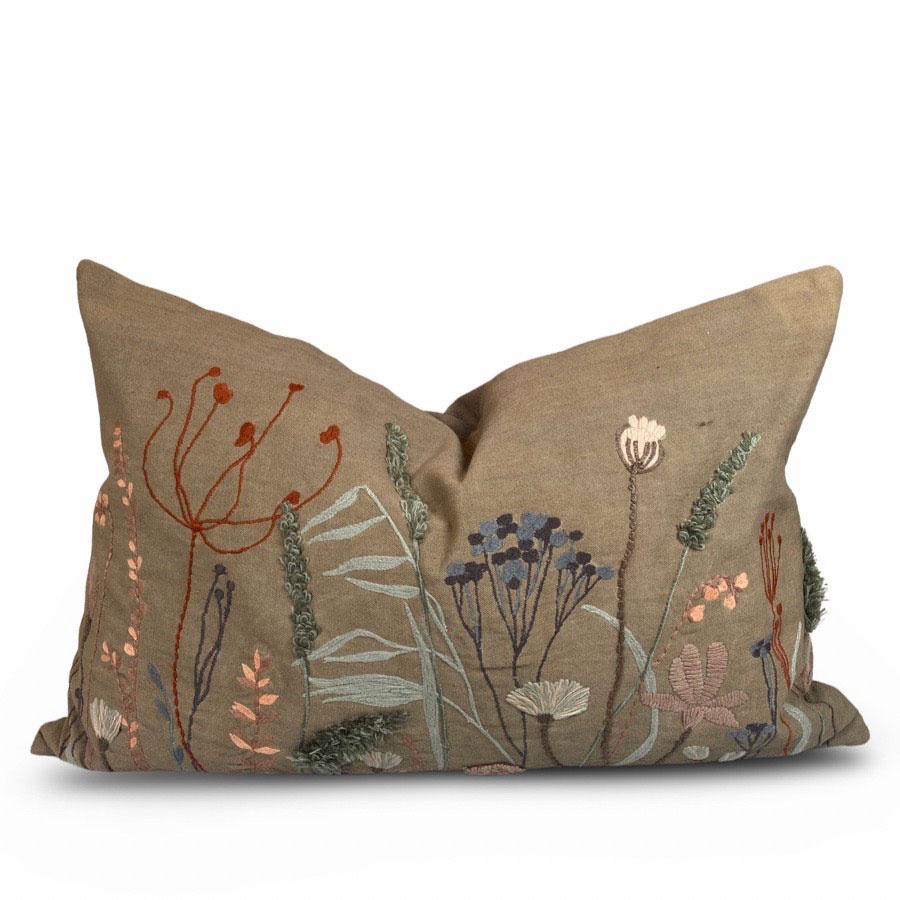 CUSHION COVER MEDUSA BROWN/TERRA LARGE