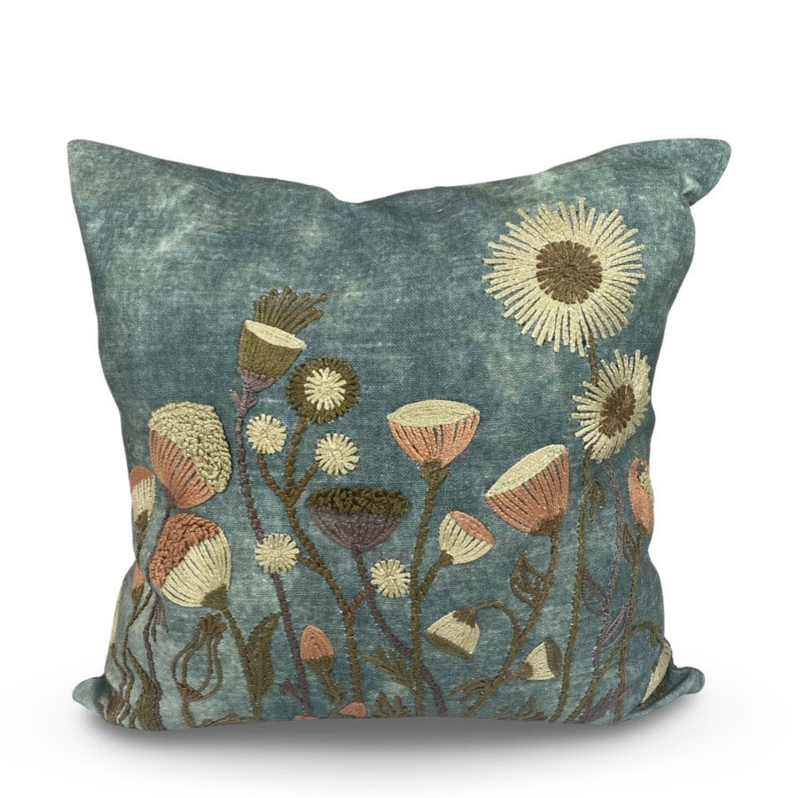 CUSHION COVER LOTUS