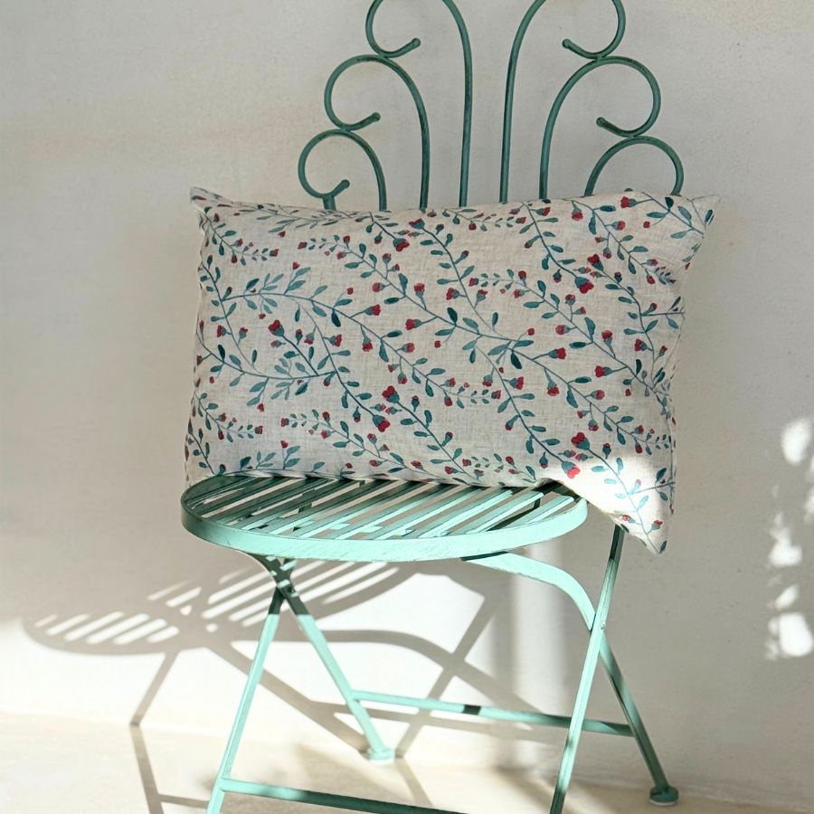 CUSHION COVER WIRL LONG