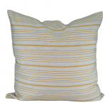 CUSHION COVER STRIA YELLOW CUSHION COVER STRIA YELLOW