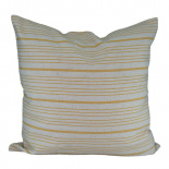 CUSHION COVER STRIA YELLOW CUSHION COVER STRIA YELLOW