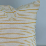 CUSHION COVER STRIA YELLOW CUSHION COVER STRIA YELLOW