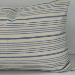 CUSHION COVER STRIA BLUE LONG CUSHION COVER STRIA BLUE LONG